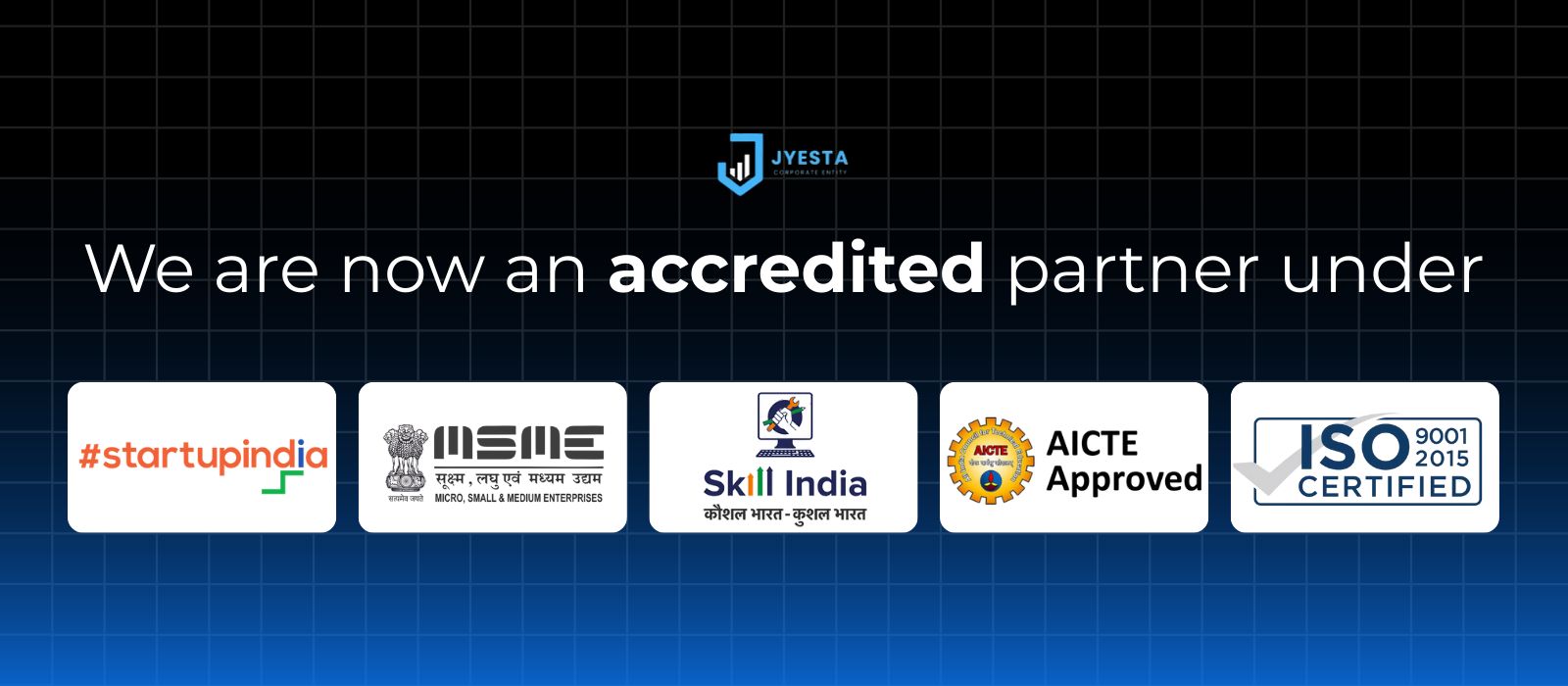 We are now an accredited partner