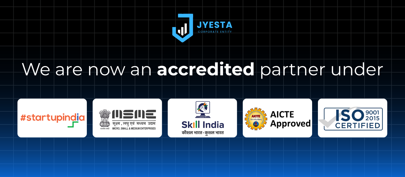 We are now an accredited partner